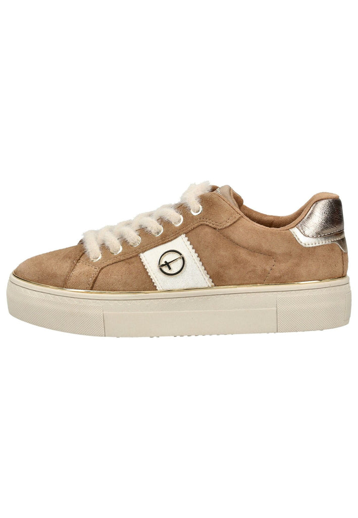 Tamaris Sneaker Leder/Textil Camel