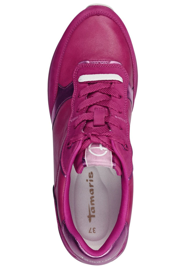 Tamaris Sneaker Leder/Textil Fuchsia
