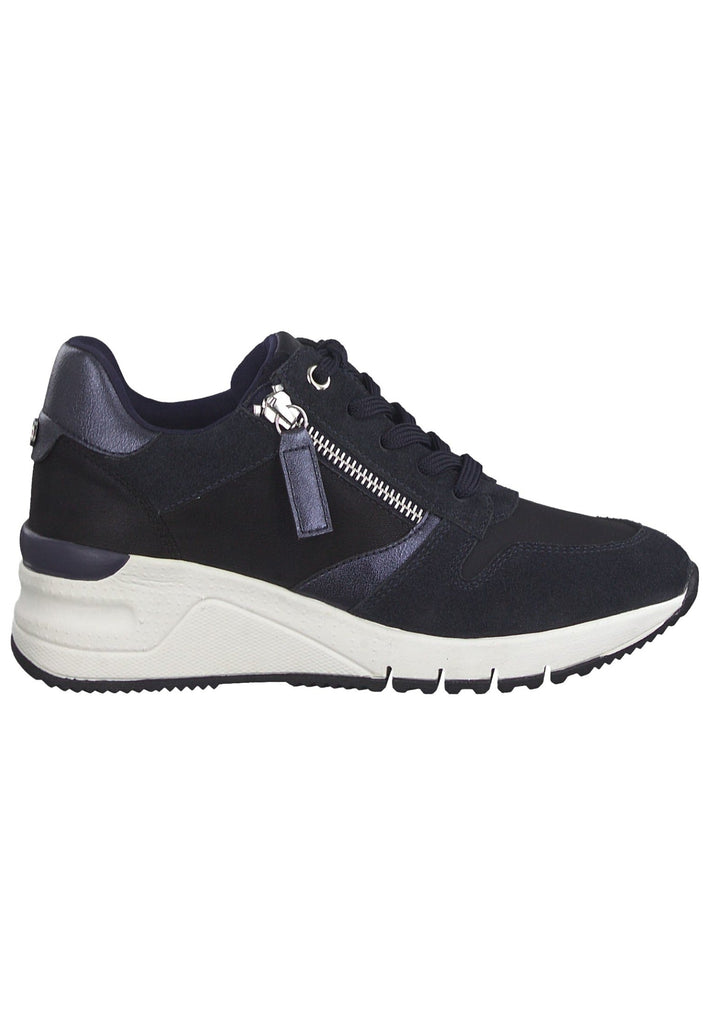 Tamaris Sneaker Leder/Textil Navy
