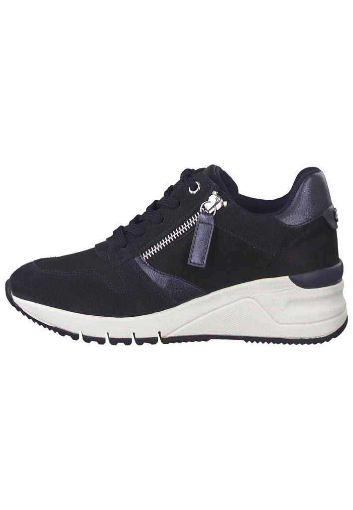 Tamaris Sneaker Leder/Textil Navy