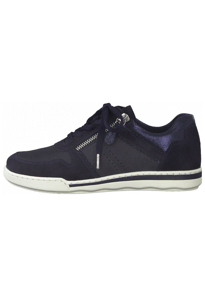 Tamaris Sneaker Leder/Textil Navy