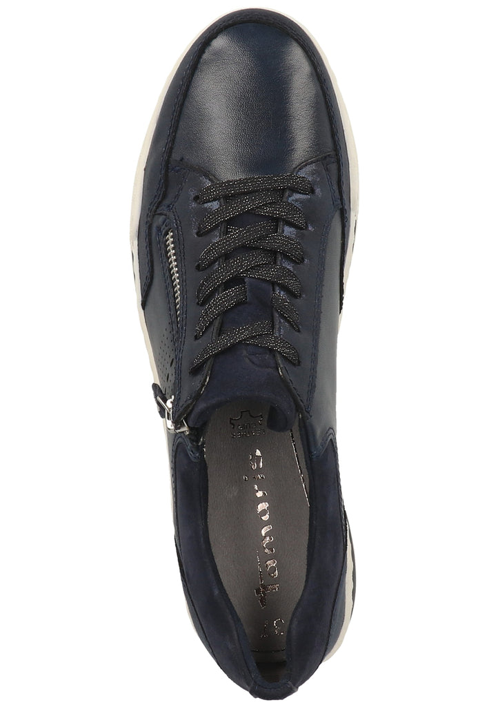Tamaris Sneaker Leder/Textil Navy