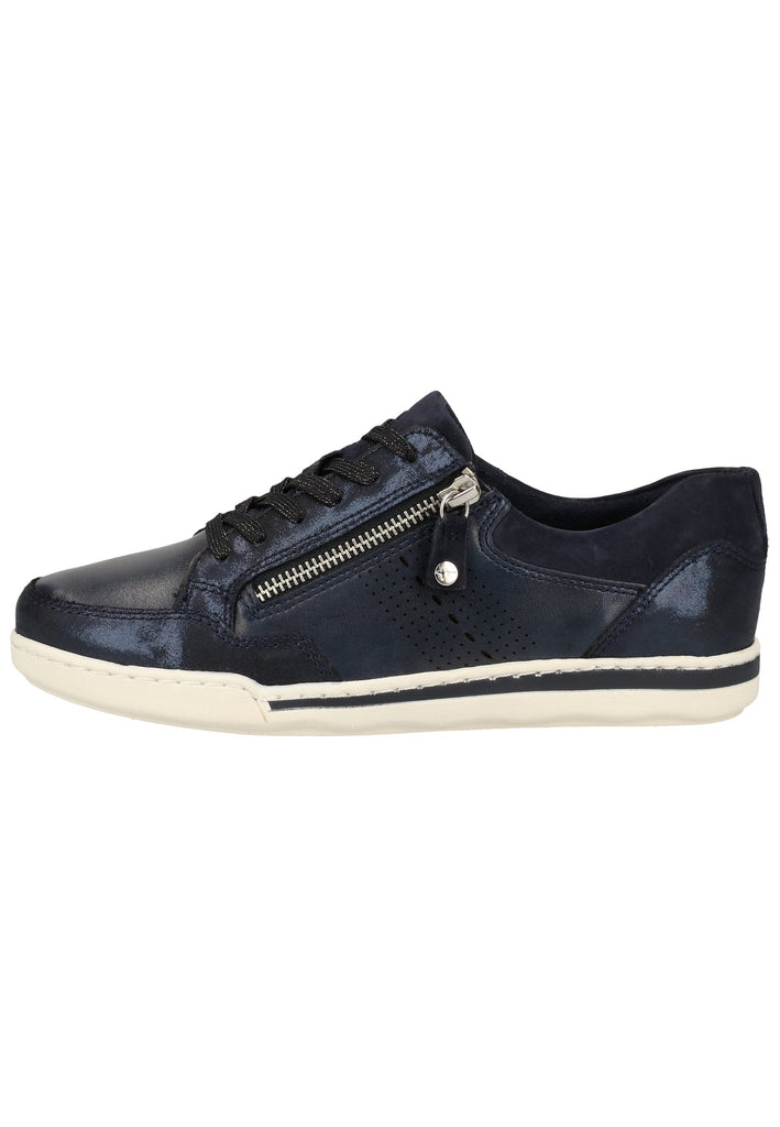 Tamaris Sneaker Leder/Textil Navy