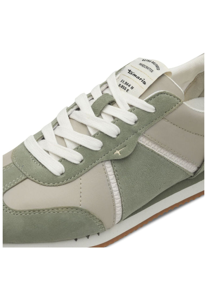 Tamaris Sneaker Leder/Textil Sage