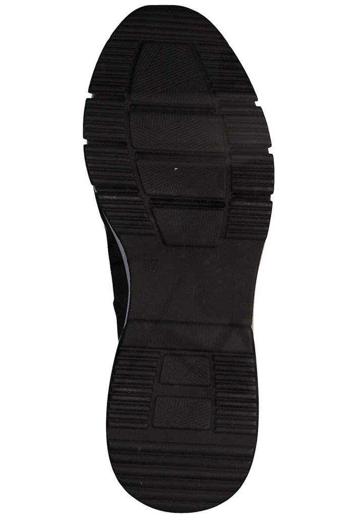 Tamaris Sneaker Leder/Textil Schwarz/Weiß