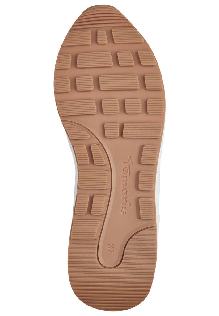 Tamaris Sneaker Leder/Textil Weiß