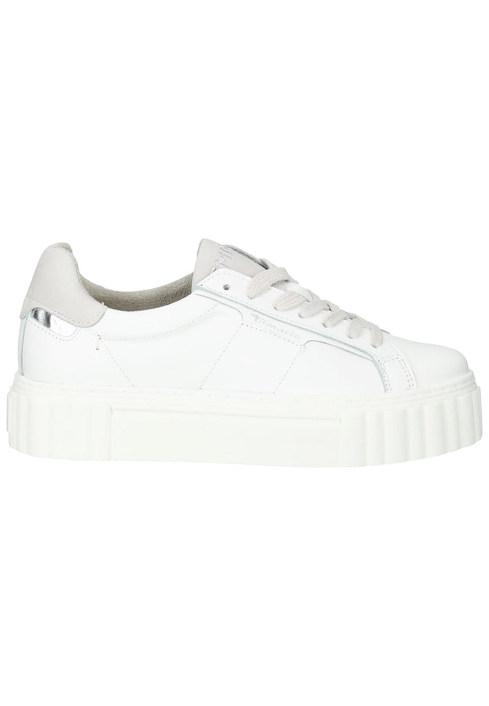 Tamaris Sneaker Leder/Textil Weiß