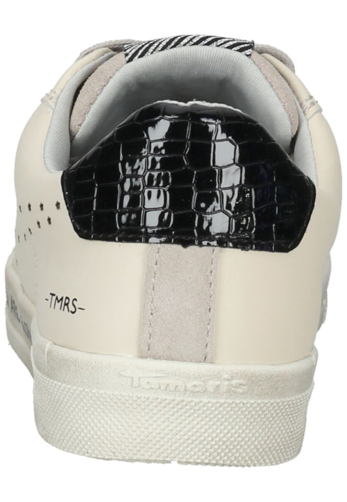 Tamaris Sneaker Leder/Textil Weiß/Grau