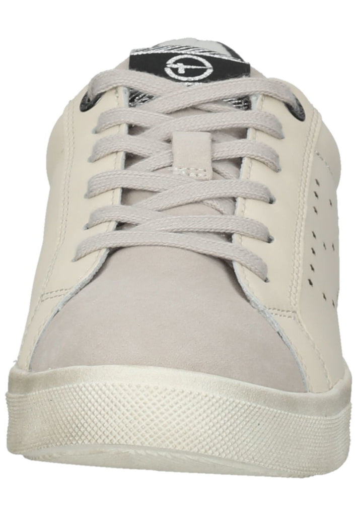 Tamaris Sneaker Leder/Textil Weiß/Grau