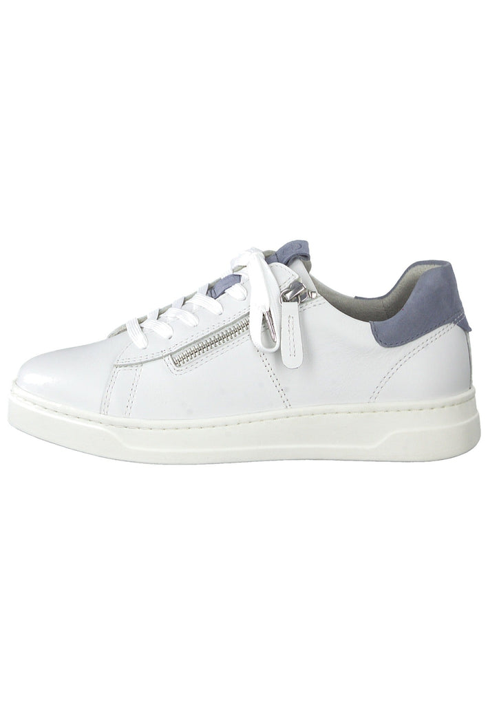 Tamaris Sneaker Leder Weiß/Blau