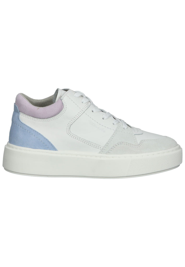 Tamaris Sneaker Leder Weiß/Blau