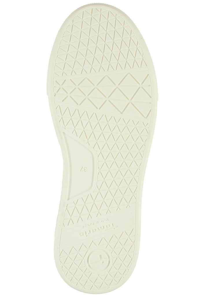 Tamaris Sneaker Leder Weiß/Blau