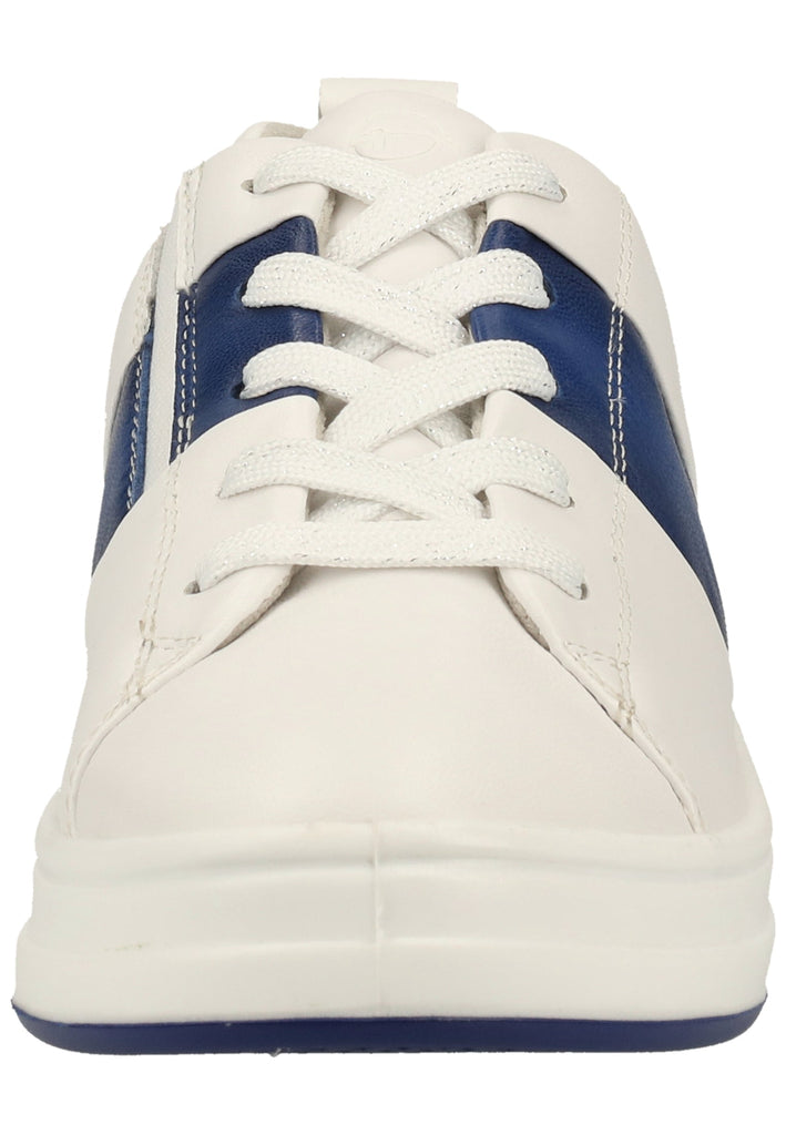 Tamaris Sneaker Leder Weiß/Lila