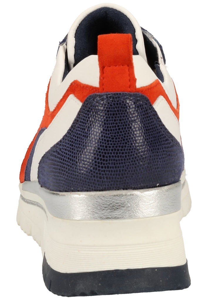 Tamaris Sneaker Leder Weiß/Navy