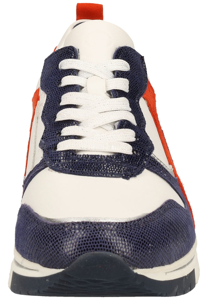 Tamaris Sneaker Leder Weiß/Navy