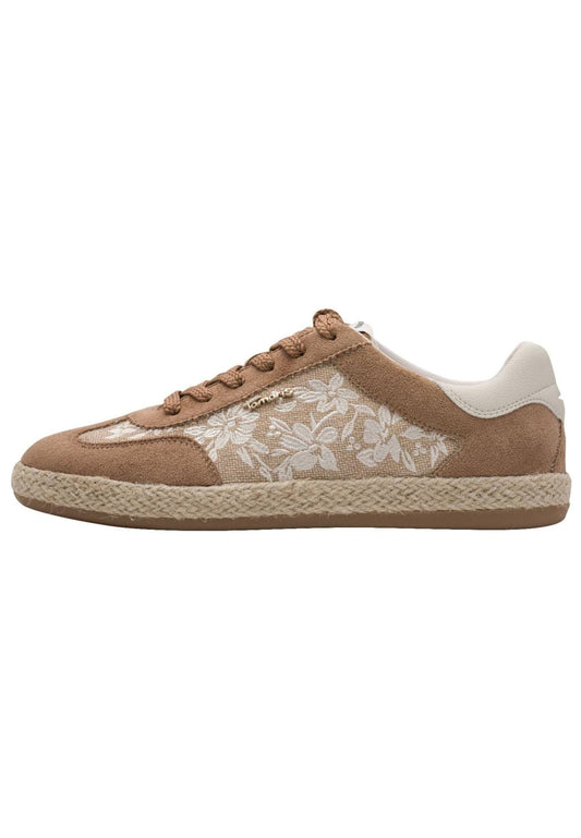 Tamaris Sneaker Lederimitat/Textil Camel