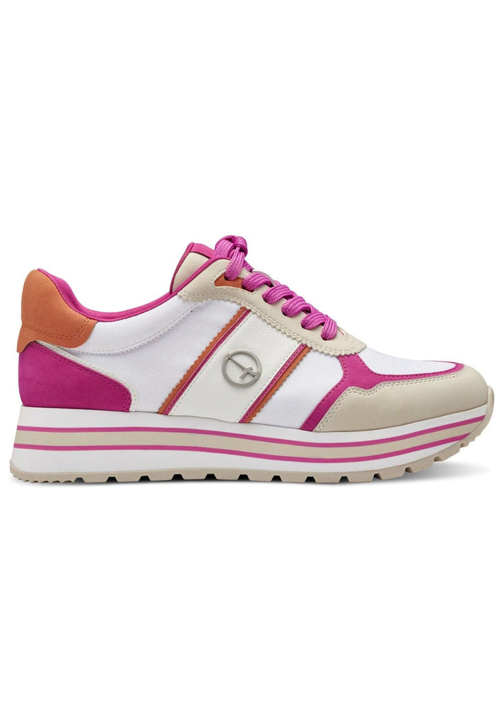 Tamaris Sneaker Lederimitat/Textil Fuchsia