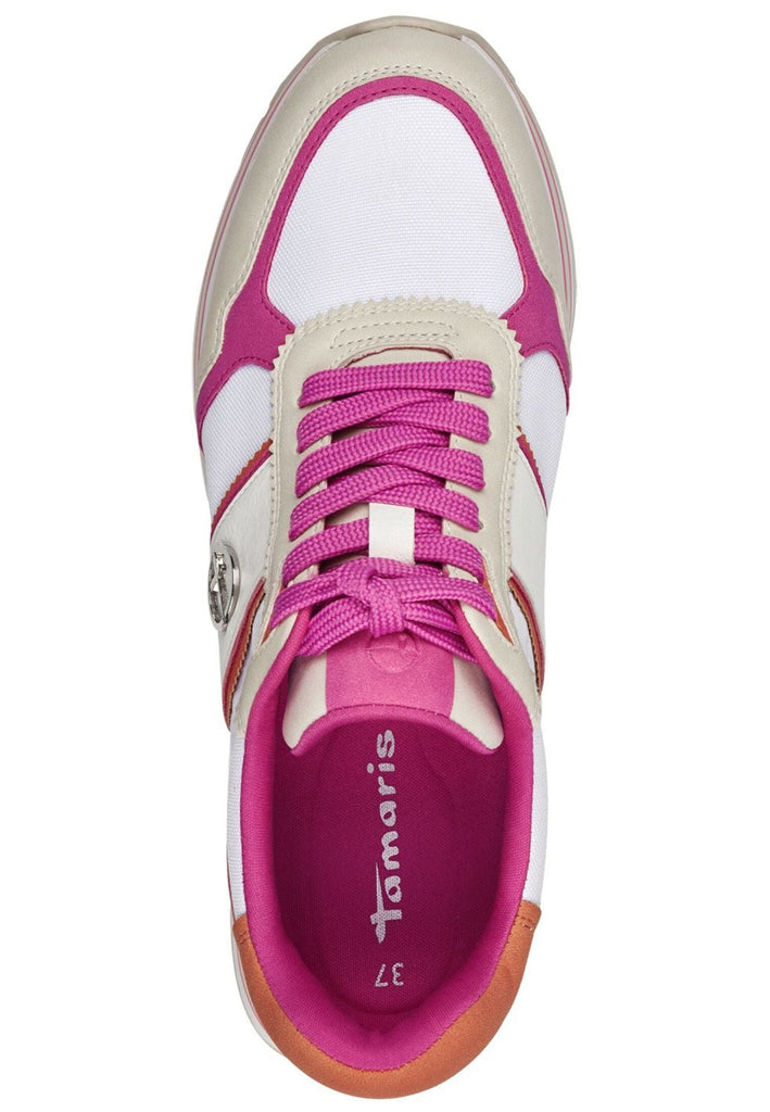 Tamaris Sneaker Lederimitat/Textil Fuchsia