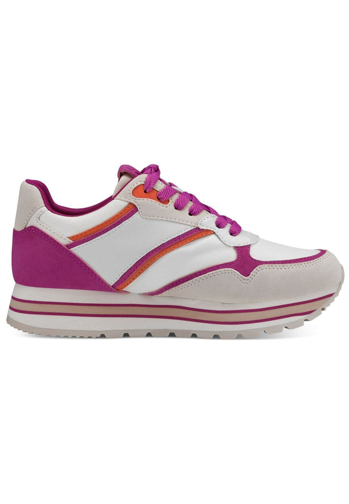 Tamaris Sneaker Lederimitat/Textil Fuchsia