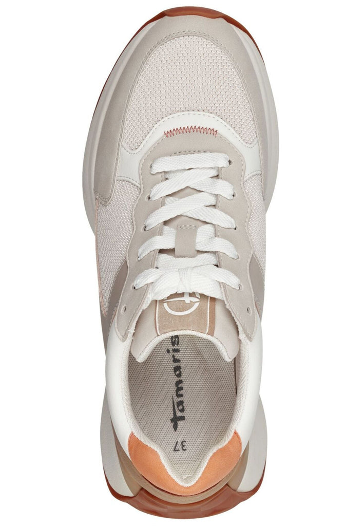Tamaris Sneaker Lederimitat/Textil Ivory