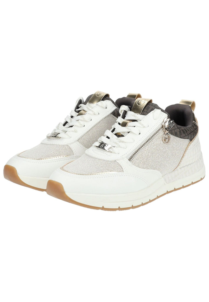 Tamaris Sneaker Lederimitat/Textil Ivory