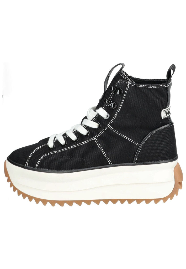 Tamaris Sneaker Lederimitat/Textil Schwarz