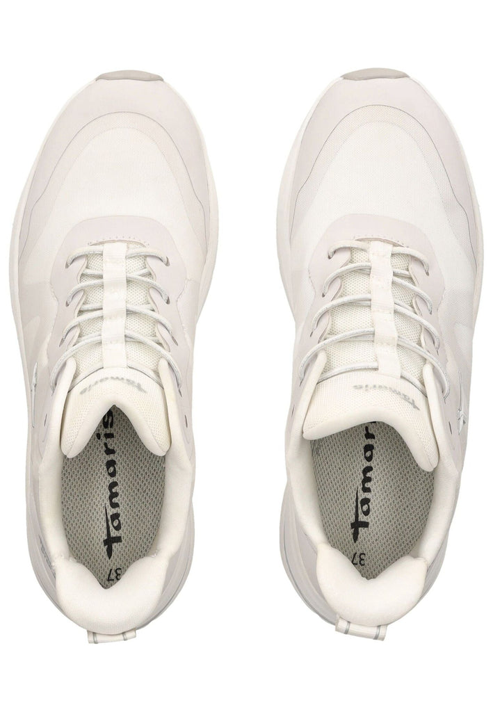 Tamaris Sneaker Lederimitat/Textil Weiß