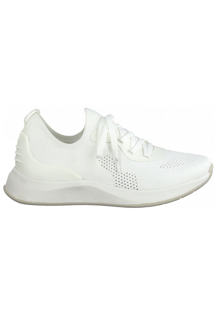 Tamaris Sneaker Lederimitat/Textil Weiß