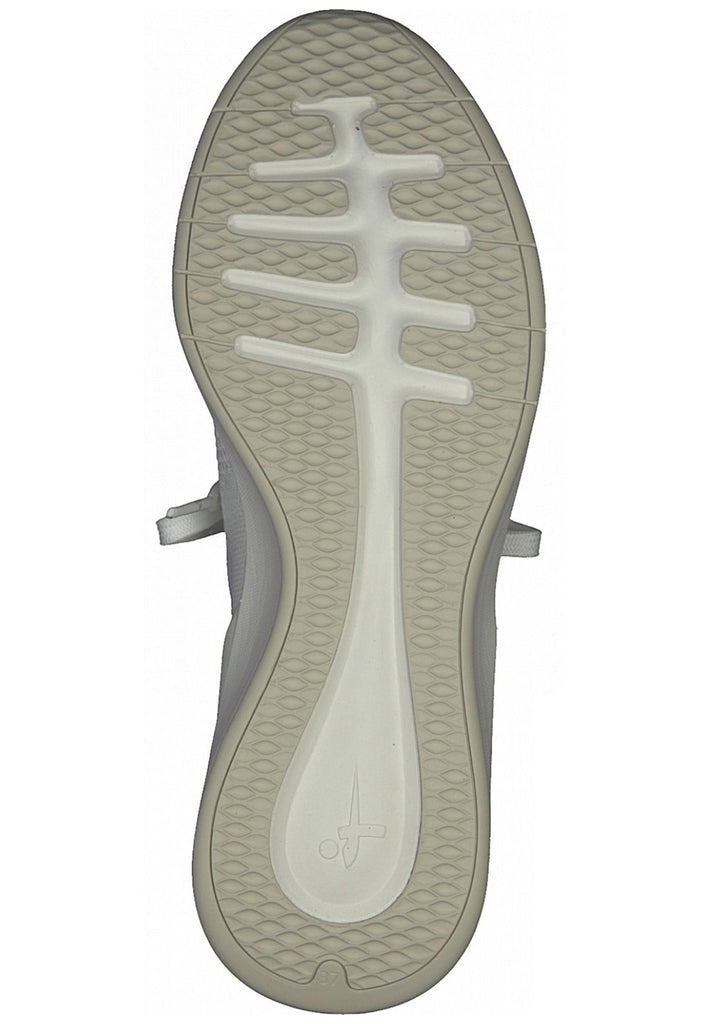 Tamaris Sneaker Lederimitat/Textil Weiß