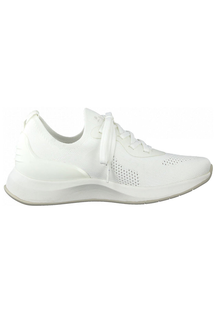 Tamaris Sneaker Lederimitat/Textil Weiß