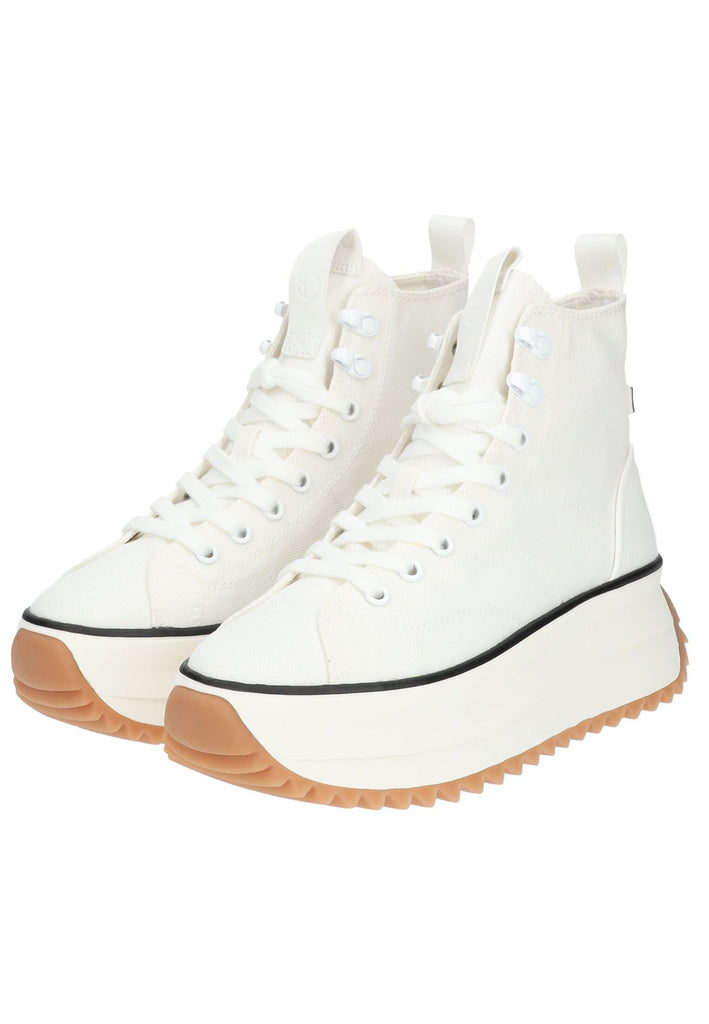 Tamaris Sneaker Lederimitat/Textil Weiß