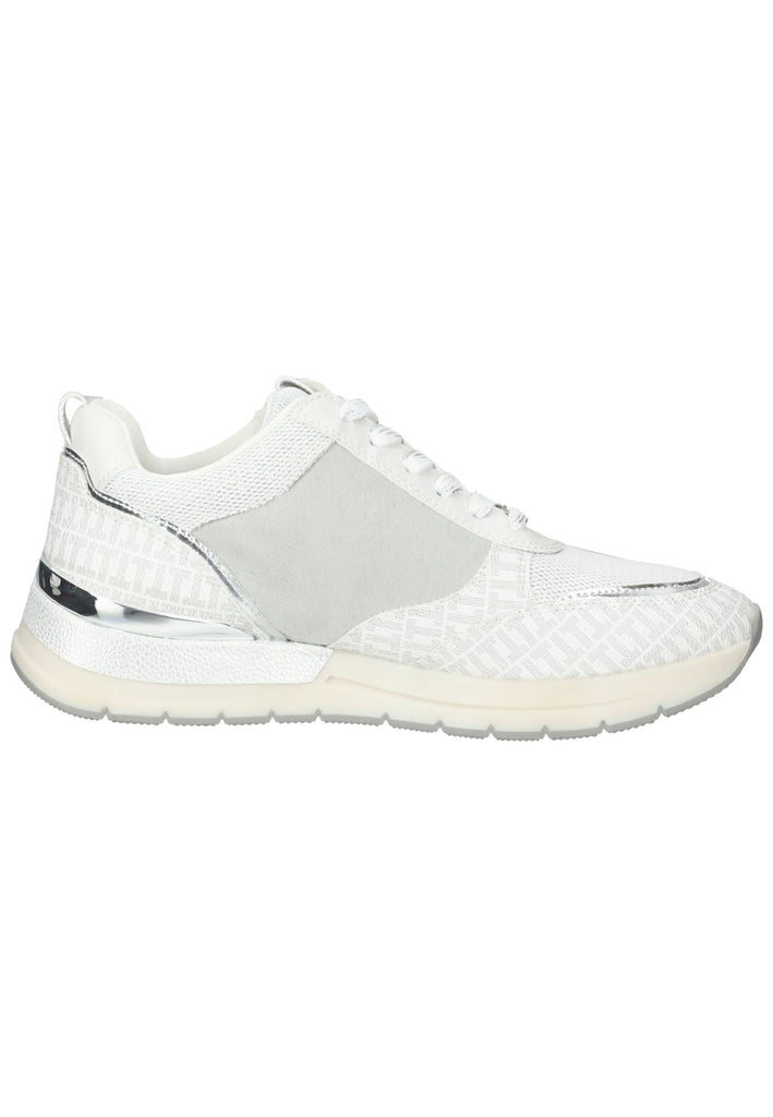 Tamaris Sneaker Lederimitat/Textil Weiß/Grau