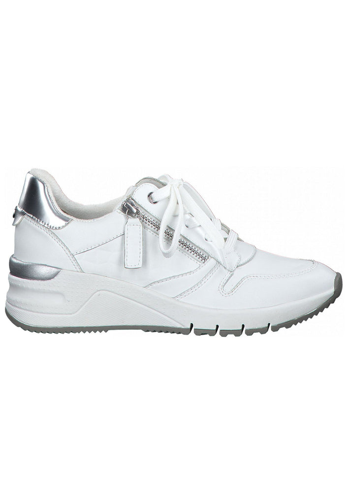 Tamaris Sneaker Lederimitat Weiß