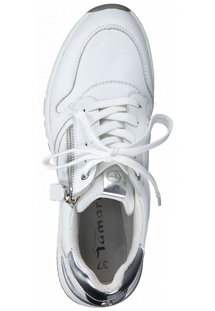 Tamaris Sneaker Lederimitat Weiß
