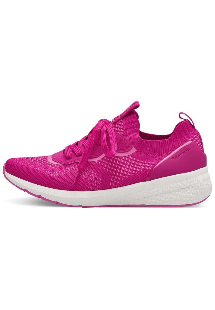Sneaker Tamaris Sneaker Lederimitat/Textil Fuchsia