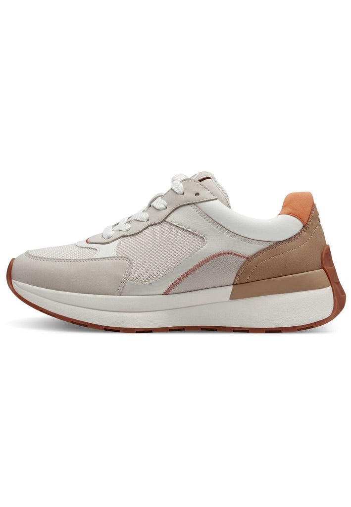 Sneaker Tamaris Sneaker Lederimitat/Textil Ivory