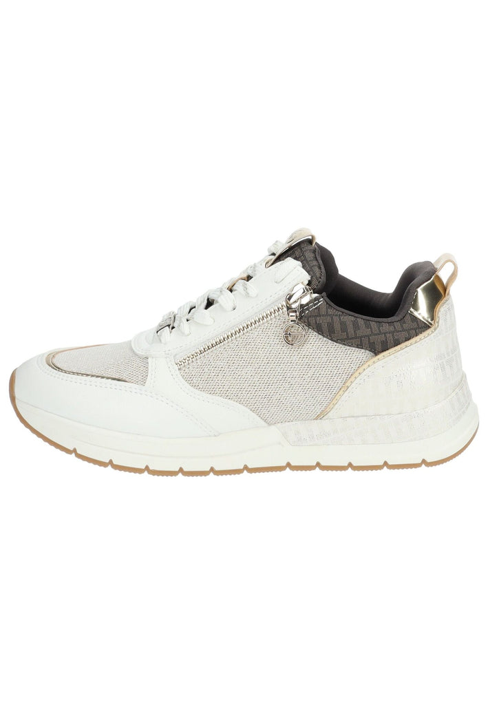 Sneaker Tamaris Sneaker Lederimitat/Textil Ivory