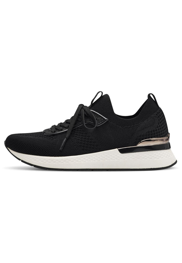 Sneaker Tamaris Sneaker Textil Schwarz/Gold