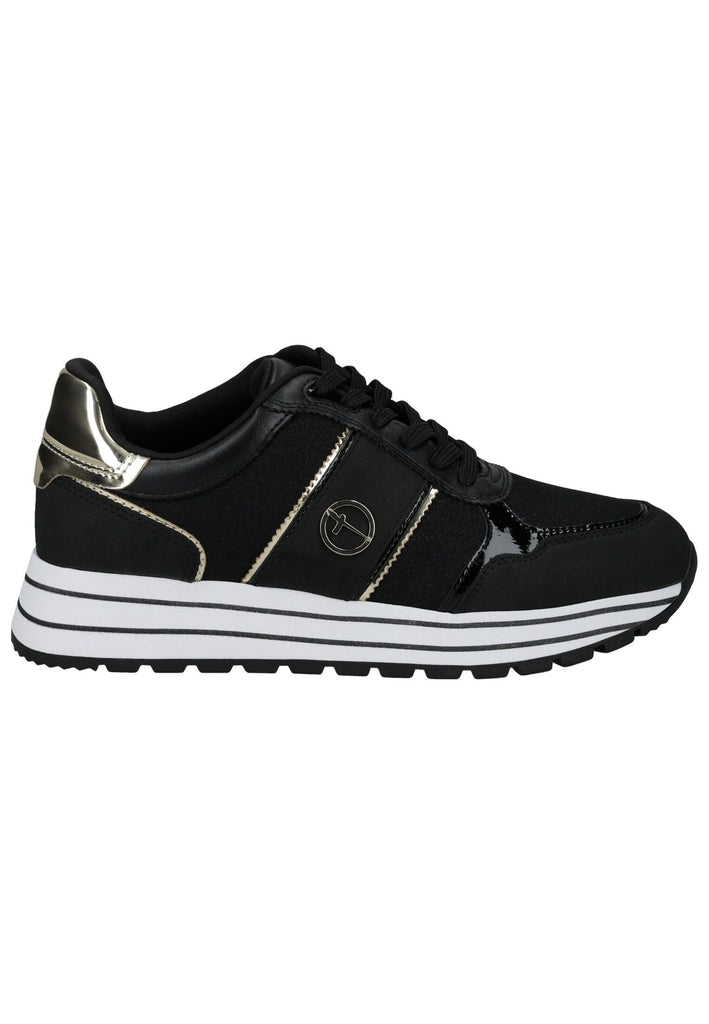Tamaris Sneaker Textil Schwarz/Gold