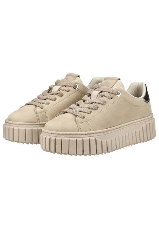 Tamaris Sneaker Veloursleder Antelope