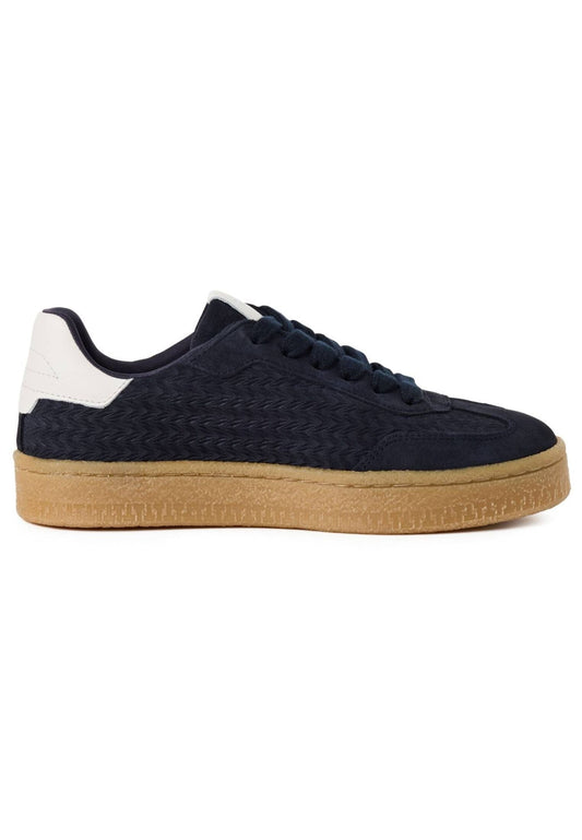 Tamaris Sneaker Veloursleder Navy