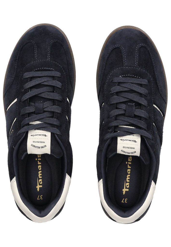 Tamaris Sneaker Veloursleder/Synthetik Navy