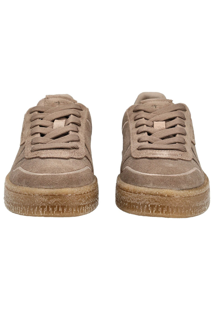 Tamaris Sneaker Veloursleder Taupe