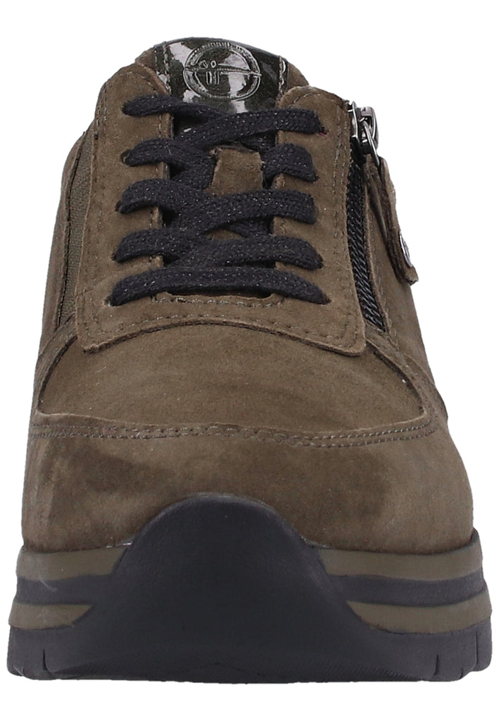 Tamaris Sneaker Veloursleder/Textil Olive