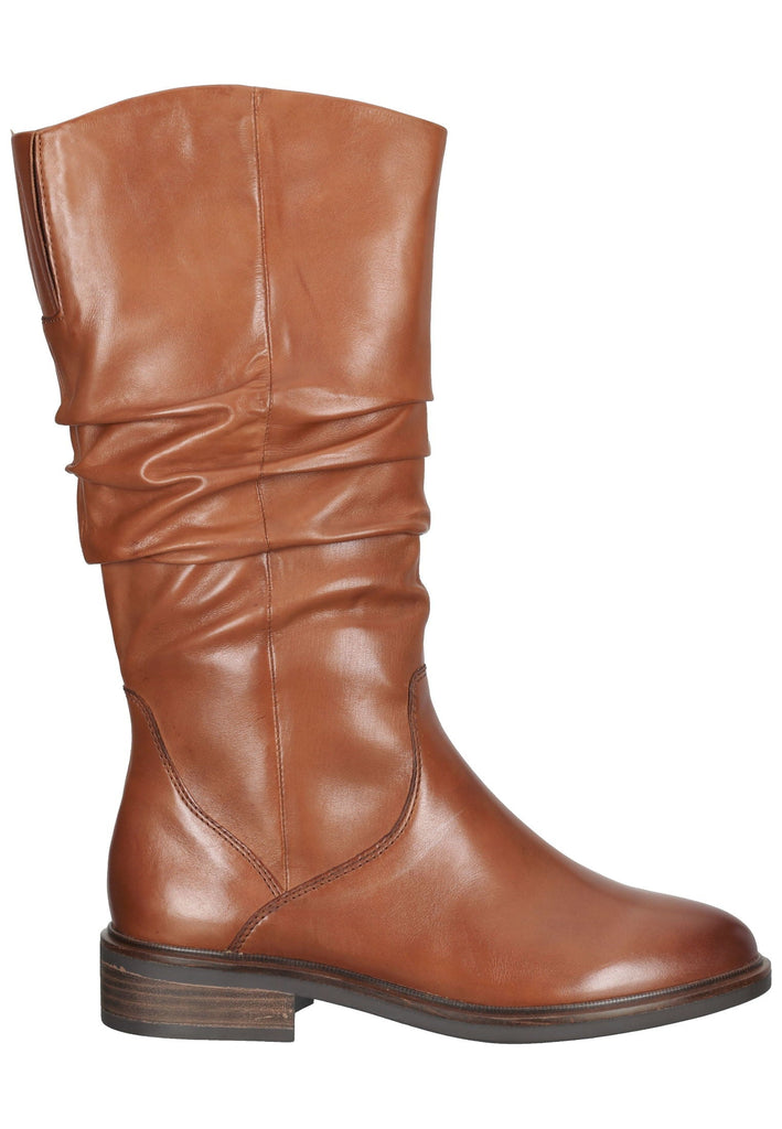 Tamaris Stiefel Leder Cognac