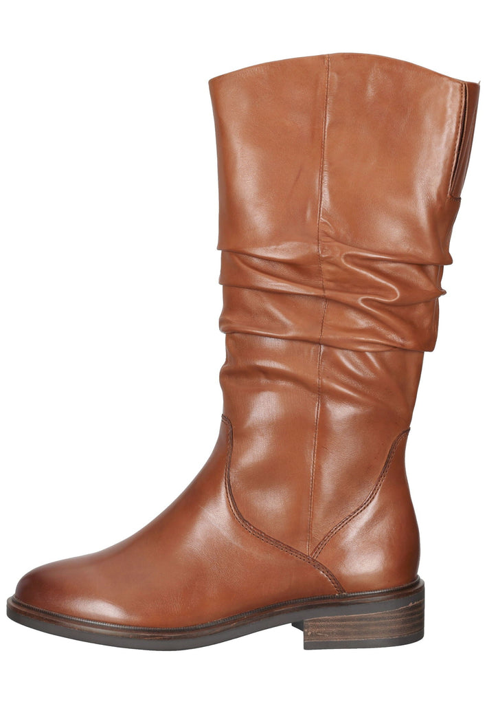 Tamaris Stiefel Leder Cognac