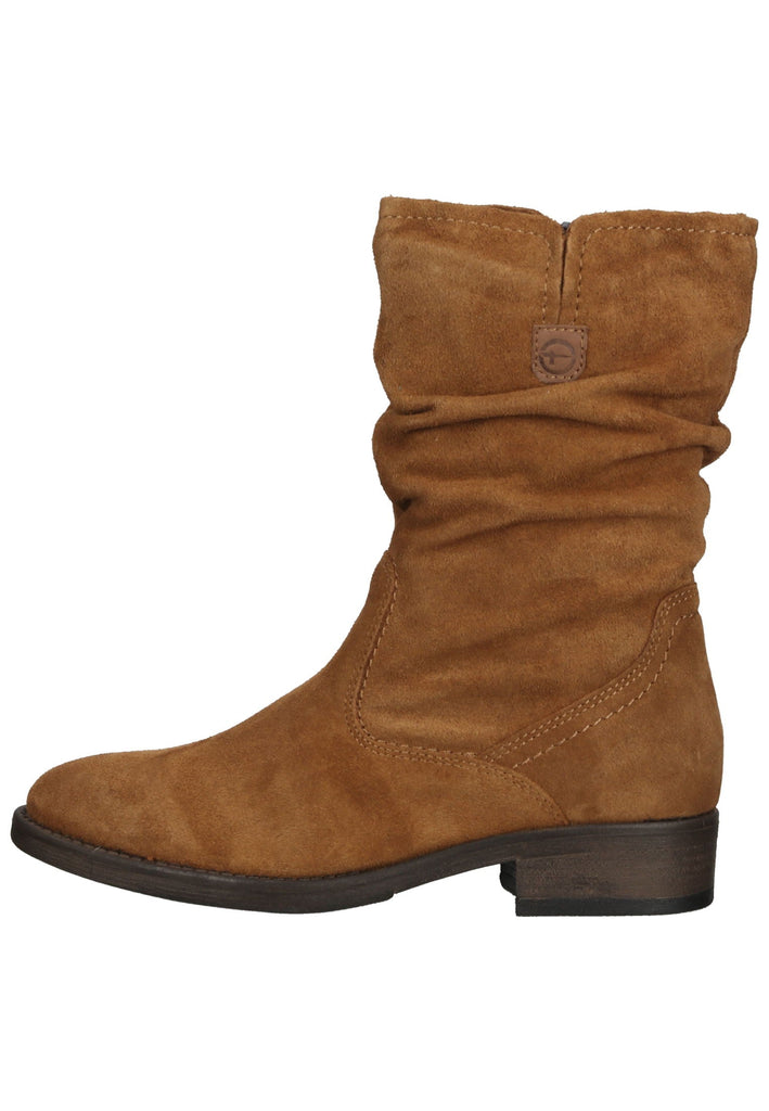 Tamaris Stiefel Leder Cognac Warmfutter