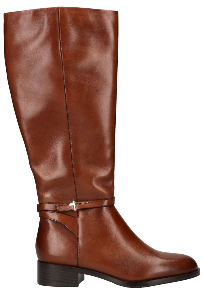 Tamaris Stiefel Leder Cognac Warmfutter