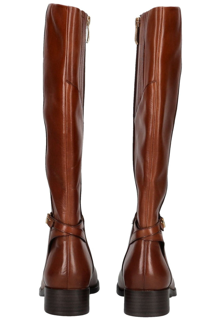 Tamaris Stiefel Leder Cognac Warmfutter