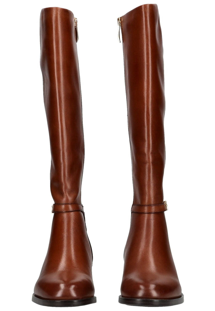 Tamaris Stiefel Leder Cognac Warmfutter